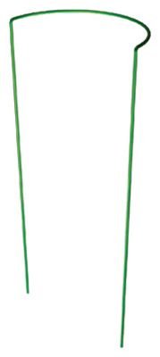Half Round Plant Support, Green, 16 x 40-In.