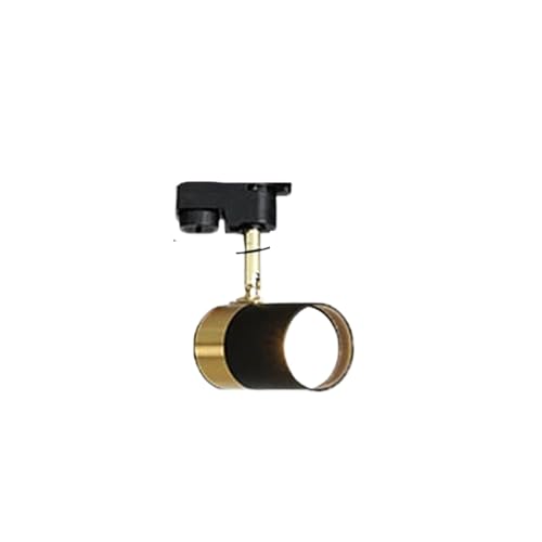 Spot de plafond design noir GU10 7W au fini mat épuré pour architecture moderne