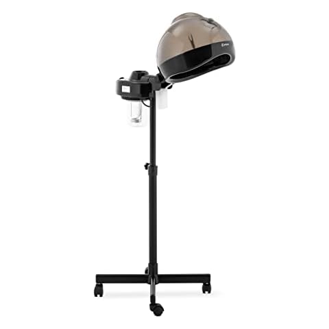 Physa PHY-750HD-03 Black Hair Steamer with Stand 730 W Timer 750 cm³ Steam Hood Steam Bonnet Cover