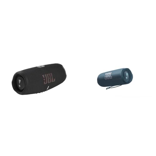 JBL Charge 5 and Flip 6 Portable Bluetooth Speakers - Powerful Sound
