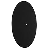 Tapis de plateau pour platine vinyle : ce tapis assure une parfaite planéité des disques pour une lecture optimale