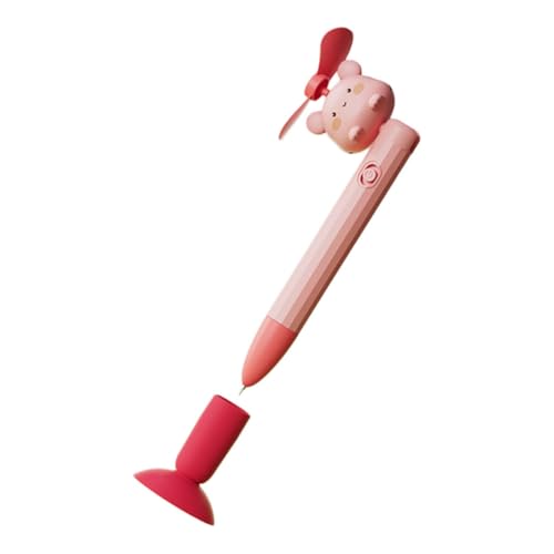 Operitacx Bolígrafo De Abanico Portátil Bolígrafo Para Escribir Con Ventilador Para Oficina Para Diario Casa o Trabajo