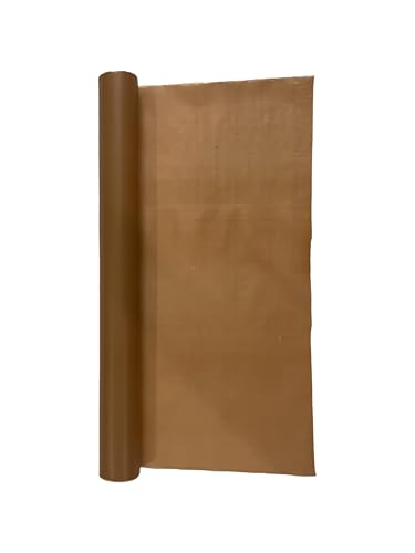 Image of Cubic Brown Book Cover Roll | 360mm x 10 Meters | Pack of 2 | 51 Micron | Waterproof | Non-Tearable | Durable Film for Wrapping Textbooks, Notebooks & Office Files