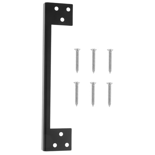 HEMOTON Loquet De Porte Protection Plaque De Renfort Pour Porte Bouclier De Sécurité Loquet à Pêne Dormant Protecteur Pour Intérieure