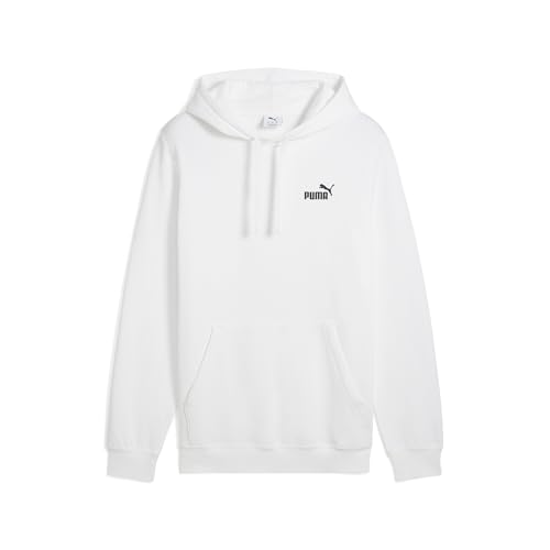 Image of PUMA Mens Essentials No. 1 Logo Hoodie Casual Outerwear Casual - Black
