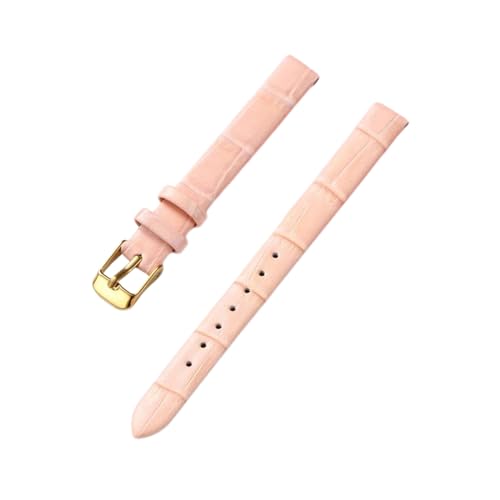 Correa de cuero genuino XJBTBA de 10mm a 22mm para reloj de mujer