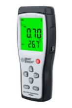 Barómetro comprobador de termoanemómetro Digital AR866A