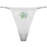 CafePress in Crypto We Trust Bitcoin Cryptocur Classic Thong Underwear, Funny Womens Panties White