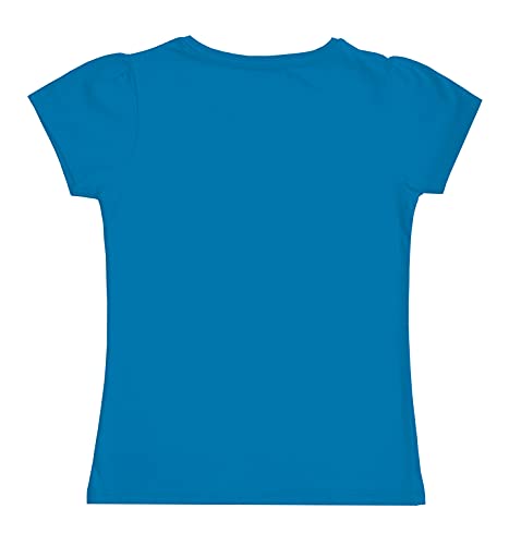 Image of X2O Girls Half sleeeves Cotton Tshirt with Cute Prints and Fun Colors(Pack of 1)