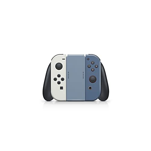 Image of Tacky Design Retro Skin Compatible with Nintendo Switch Skin Wrap Cover, Blue Colorwave Blocking for Nintendo Switch Stickers, Premium Vinyl 3M Full Wrap Decal (Switch (2017))