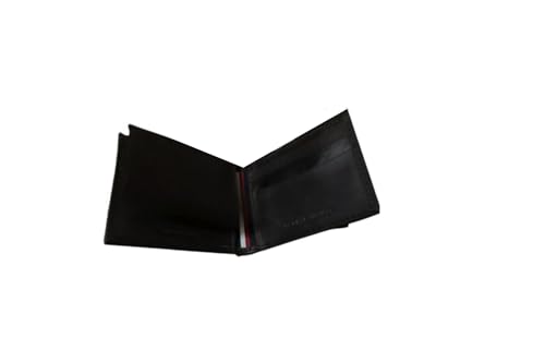Tommy Hilfiger portefeuille homme en cuir marron protection RFID