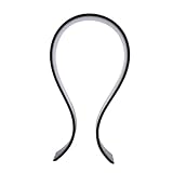 ARTSEWPLY アクリル製ヘッドホルダー ヘッドホンスタンド 収納ラック イヤホンフック付き机上整理アイテム 耐久性のあるシンプルデザイン 自宅やオフィスでの使用に