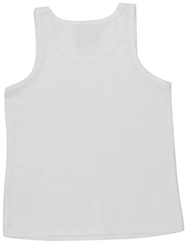 ToBeInStyle Kids Boys Girls Soft Lightweight Jersey Scoop Neck Tank Top3