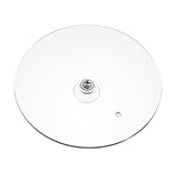 Luxshiny Küchen Glasdeckel für Töpfe Abgerundeter Dampftopfdeckel Einsetzbar Hitzebeständig und Transparent mit Belüftungsloch für Verschiedene Kochmethoden