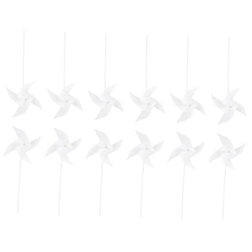 DRESSOOS 30 Piezas De Molino De Viento Pequeño En, Kit De Manualidades De Molino De Viento En, Molinos De Viento, Molinetes para Niños, Molinetes De Papel, Kit De Manualidades De Papel