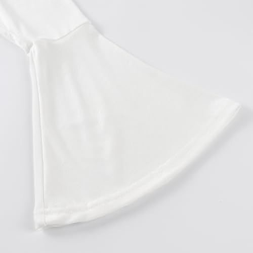 Noomelfish Girls Long Bell Sleeve Top Cute Western Shirts Blouse (5-12 Years)4