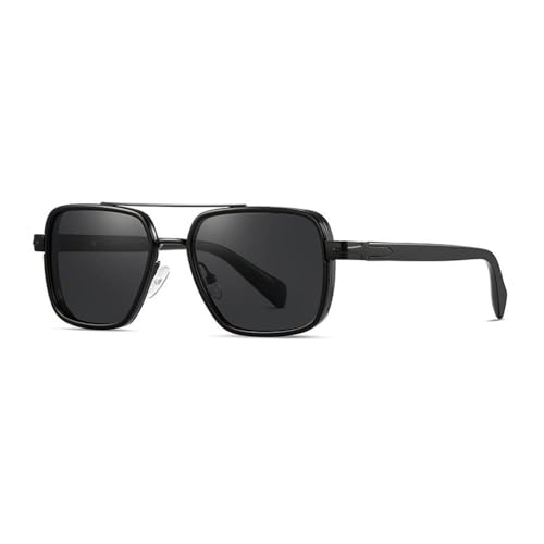 Lunettes de soleil polarisées TAC monture carrée chic pour voyage 2026