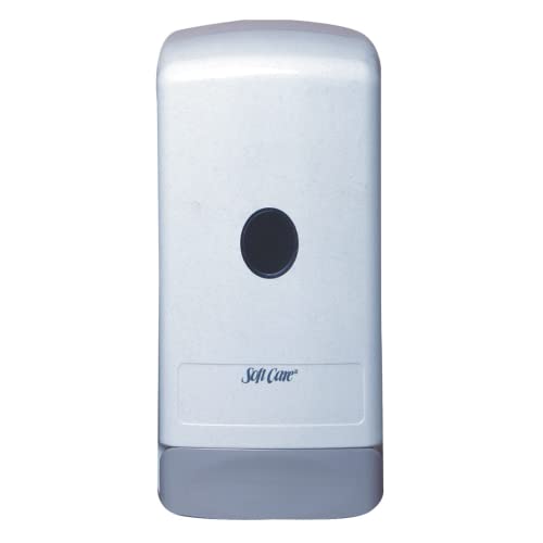 Image of Diversey D05494 Soft Care Elite Dispenser, Dispenses 1000-mL Soft Care BIB Cartridge Hand Soap Refills, Gray Plastic, 1-Dispenser