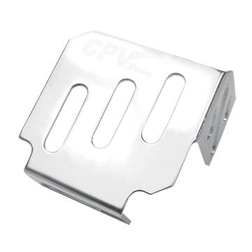 Replacement Part For 1/8 Aluminum Alloy Fuel Tank Protector For T-MAXX - (Color: Silver)