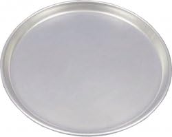 Samuel Groves Made in England 1817 12" Dia Shallow Pizza Pan Rolled Edge Alum 305 x 12. 5