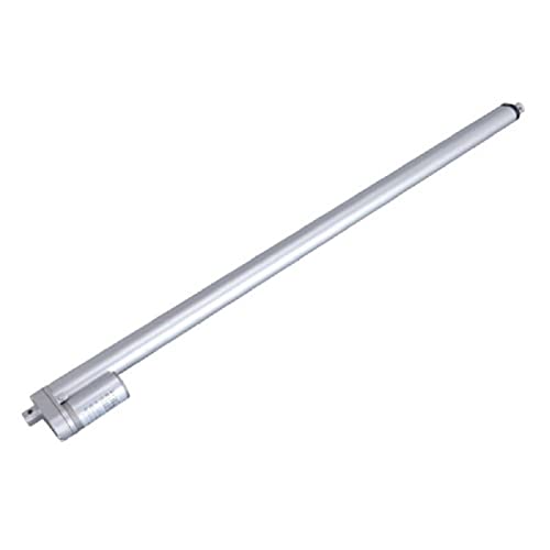 Wnuanjun 1 stück 12V linearer Stellantrieb 800mm 900mm 1000mm Hub RF Fernbedienung Metallgetriebe Linearmotor für Fenstertür geöffnet (Farbe : 100N 90mm per Second, Größe : 800mm) Cover