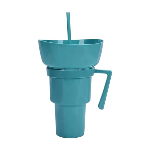 Genérico Taza Para Refrigerios Y Bebidas - Combo De Taza Para Refrigerios Y Bebidas | Fruta Reutilizable Inastillable, Soporte Para Postre, Sofá Para Niños, Viajes En Coche, Cabecera