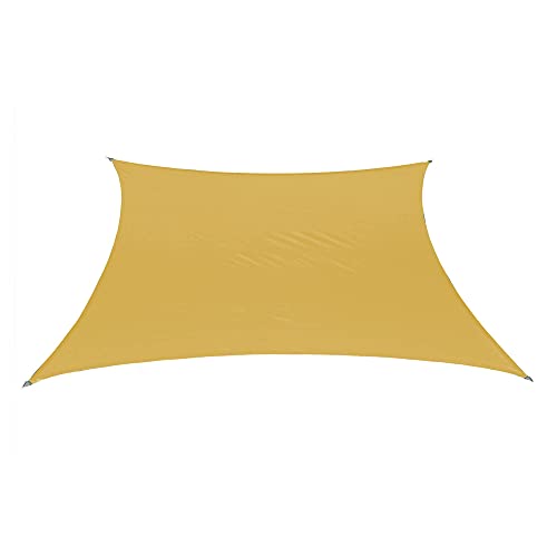 Coolaroo Coolhaven Shade Sail, 95% Uv Block Shade And Sun Shield, 12' Square, Sahara Tan #TOP16