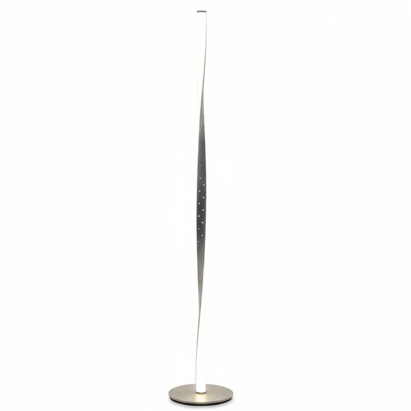 Drumstone 𝟏𝟓 𝐘𝐞𝐚𝐫𝐬 𝐆𝐮𝐚𝐫𝐚𝐧𝐭𝐞𝐞 Sleek LED Floor Lamp, Slim 48 Inch Dimmable Standing Light for Modern Homes and Offices, Energy Saving Platinum Silver Lamp for Indoor Use-image-47
