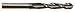 CLEVELAND Ball End Mill,Single End,7/16",Carbide C80953