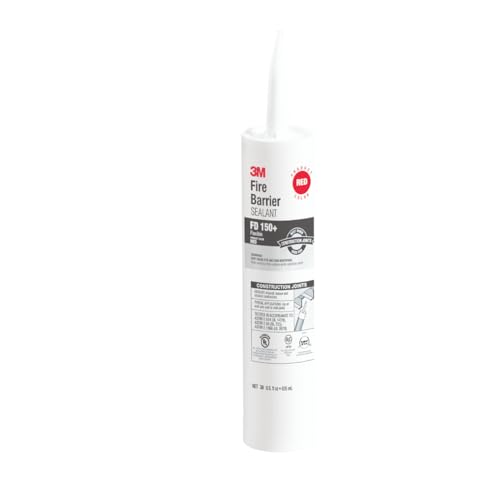 3M Fire Barrier Sealant FD 150+, Red Color, 10.1 fl oz Cartridge