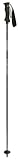Skistock Komperdell Herren Skistock Carbon Pure Black, schwarz, 135 cm