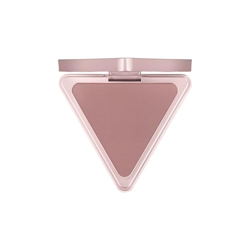 Polvo bronceador triangular para un contorno preciso de control de aceite, polvo de fijación, acabado mate natural para uso diario, acabado natural mineral