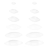 MAGICLULU 12 Stück Magnetrührer aus Ptfe Kleiner Zylinder Rührstäbe Beständig bei Niedrigen Temperaturen für Labor und Experimente