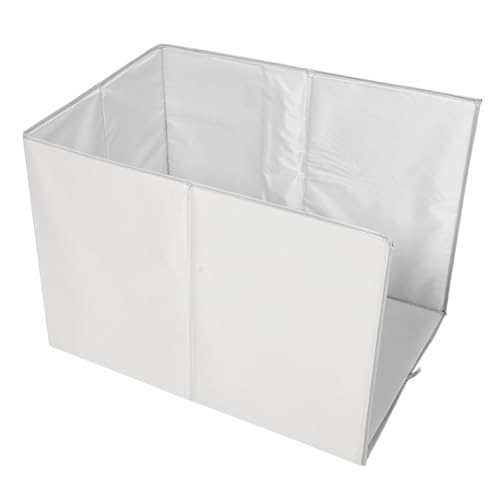 Enclos pliable pour bac à litière de chat écran de protection PVC anti-projections Hohopeti