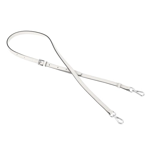 Sangle de sac en cuir véritable beige pour corriger une anse trop courte