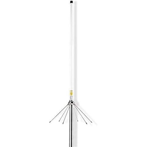 SignalPlus VHF/UHF Marine Base Station Antenna Boat 136-174mhz 400-470mhz for Horizon Icom Cobra Midland Yaesu Kenwood Radio and Talkie Walkie System Cover