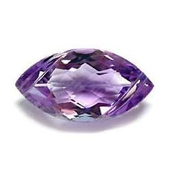 Améthyste naturelle de 4,25 carats taille marquise pour création de bijoux