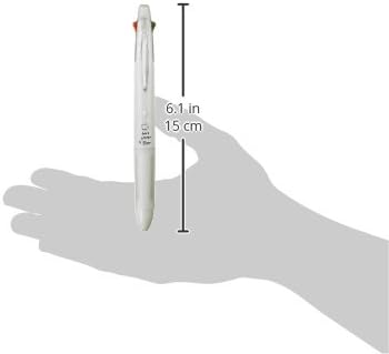 Pilot Mult Function Pen 4+1 Light, 0.7mm Ballpoint Pen, 0.5mm Mechanical Pencil, White, (BKHL-50R-W)