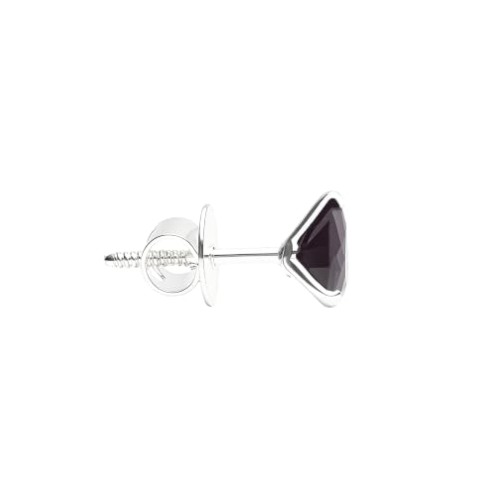 Women's 925 Sterling Silver English Screw Earrings
