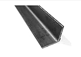 barraca hierro sabatini Barra de ángulo igual negro. Multiniche Barra de ángulo igual negro. Hierro. 2\" x 2\" x 1/8\". Acero suave. Metal. EN3 S275. Longitud: 12\".