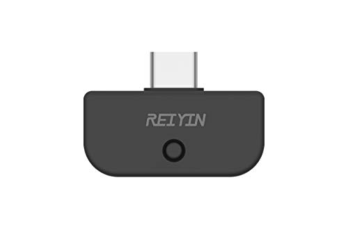REIYIN WT-03 任天堂スイッチ Switch適用 パソコン対応 Bluetooth 5.0トランスミッター Type-C 無線 ワイヤレス アダプター apt-X low latency コーデック対応 ドライバーのインストールと充電不要