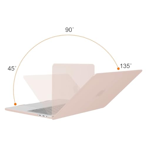 Image of MOSISO Compatible with MacBook Pro 13 inch Case M2 2025, 2024, 2023, 2022-2016 A2338 M1 A2251 A2289 A2159 A1989 A1708 A1706, Plastic Hard Shell&Keyboard Cover&Screen Film&Storage Bag, Camel