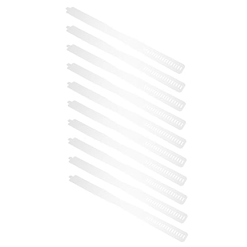 BESPORTBLE Shirt Collar Fixing Tools 50 Pcs Plastic Strips Fine Details for Blouses