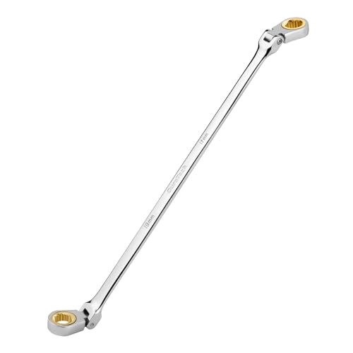 DURATECH 17 × 19 mm Extra Long Anti-Slip Wrench