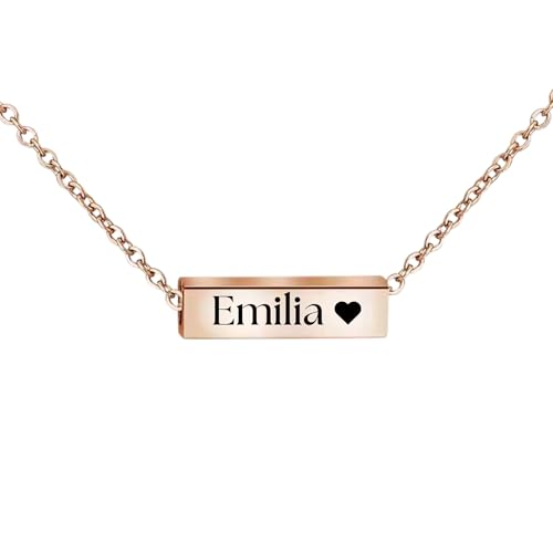 Pärchen Kette mit Gravur für Herren & Damen – Perfektes Geschenk zu Muttertag & Ostern | Personalisierte Partner Kette mit Namen, Datum, Herz & Unendlichkeits-Symbol | Schmuck für Paare, Sie & Ihn Pärchen Kette mit Gravur für Herren & Damen – Perfektes Geschenk zu Muttertag & Ostern | Personalisierte Partner Kette mit Namen, Datum, Herz & Unendlichkeits-Symbol | Schmuck für Paare, Sie & Ihn