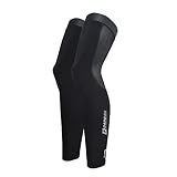 Darevie Breathable Flex 3D Legwarmer,Full Leg Compression Leg Sleeves,Sport Bicycle UV Riding Long L