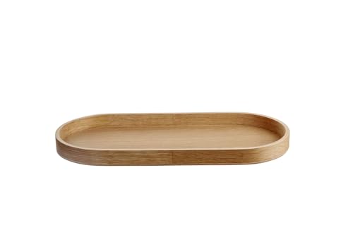 ASA Wood Wooden Tray Oval Made of Oak Wood in