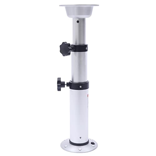 Manual Adjustable Table Base Detachable Table Base Pedestal Compatible with RV Boat Yacht Caravan Motorhome Marine Workroom