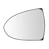 HUZOK 1pc Left Driver Side Heated Exterior Rear View Mirror Glass for Kia for Sportage 2011-2016 Backing Plate 876113W450 KI1324113