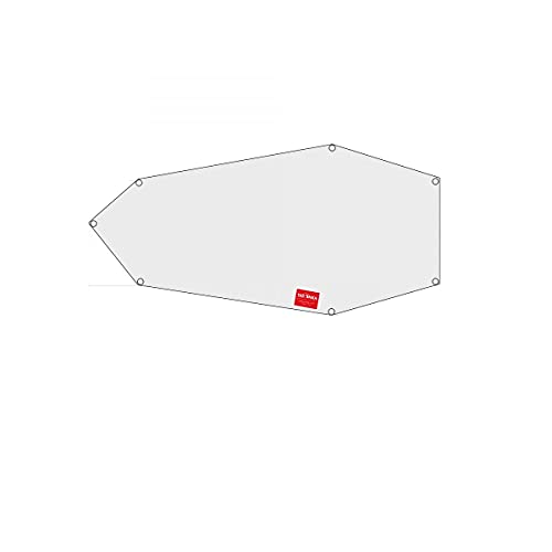 Tatonka Zeltunterlage Floor Sheet PE Koli - Robuster und wasserdichter Zeltboden für Tatonka Koli Zelt - Mit Ösen (255 x 75/125 cm)